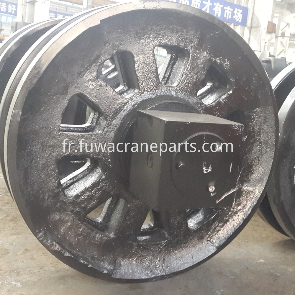 Front Idler Roller Undercarriage Parts For Fuwa Quy50 Crawler Crane